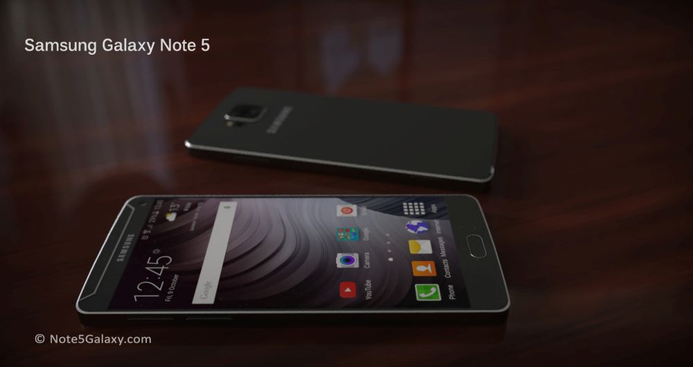 Samsung Galaxy Note 5 Concept Renders