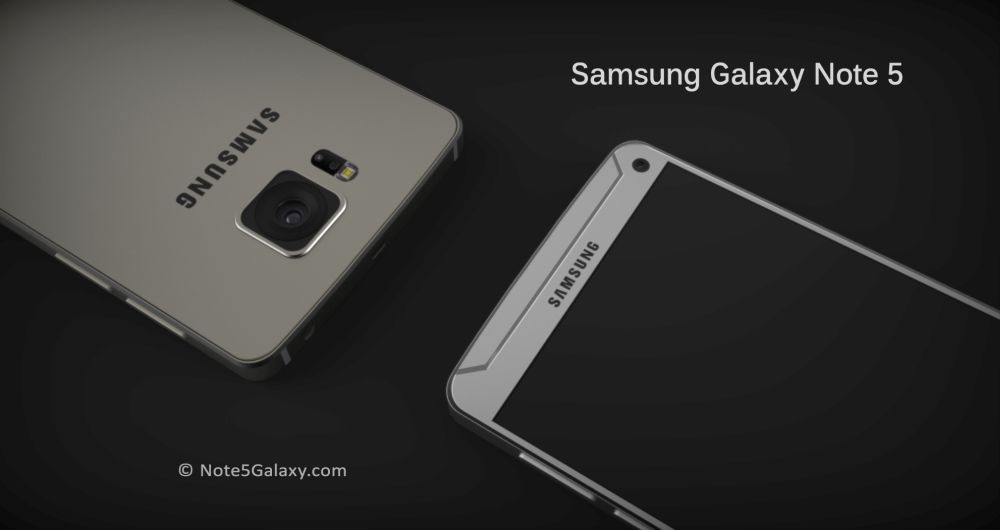 Samsung Galaxy Note 5 Concept Renders