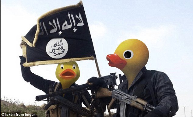 Anonymous Trolling Islamic State (ISIS) With Photoshopped Images On Twitter
