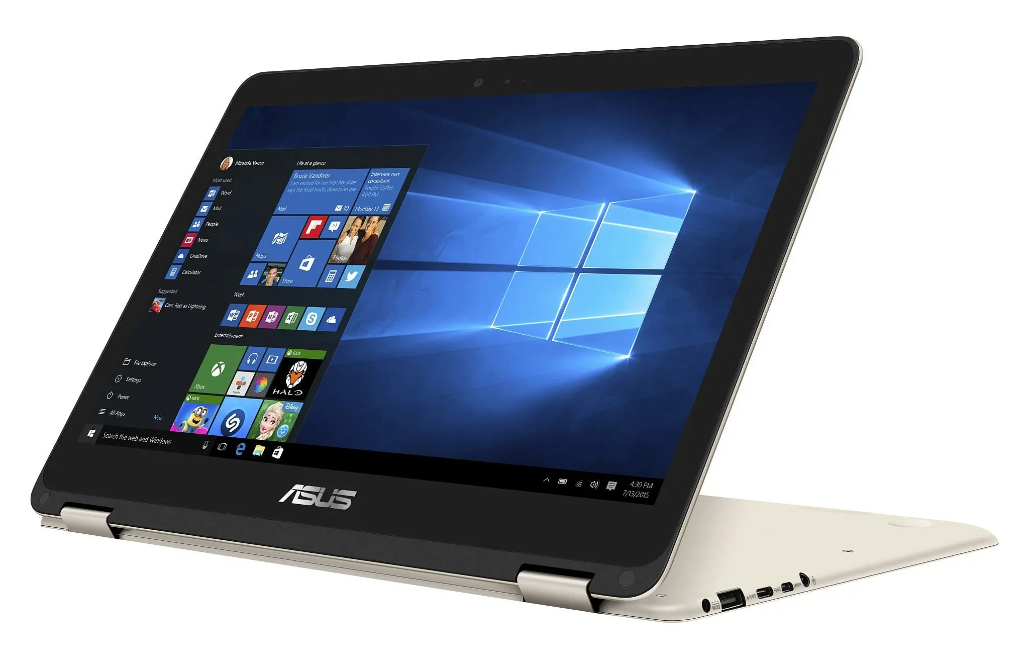 Asus Launched UX360 Zenbook flip Portable Laptop
