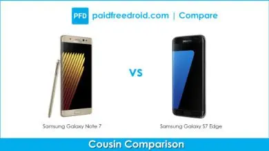 Samsung Galaxy Note 7 vs Samsung Galaxy S7 Edge