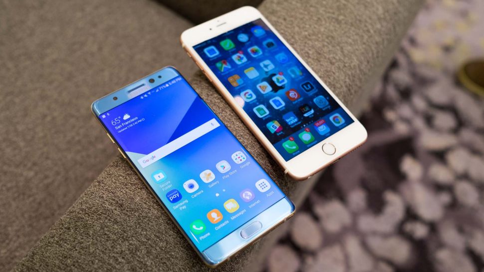 Samsung Galaxy Note 7 Compared With iPhone