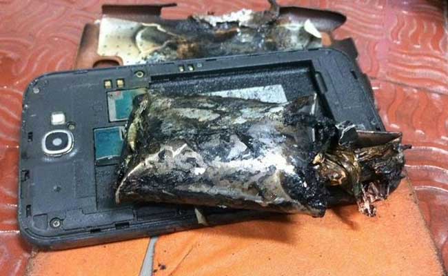 Note 2 Catches Fire