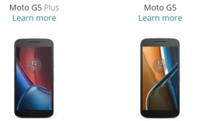 Moto G5 and Moto G5 Plus