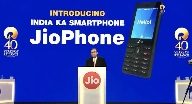 JioPhone Launched