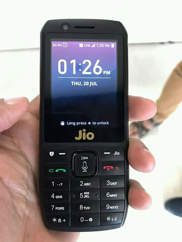 Jio Phone First Look
