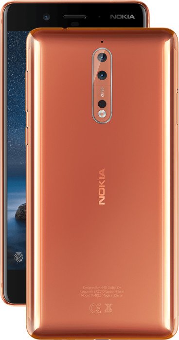 Nokia 8 Copper Gold