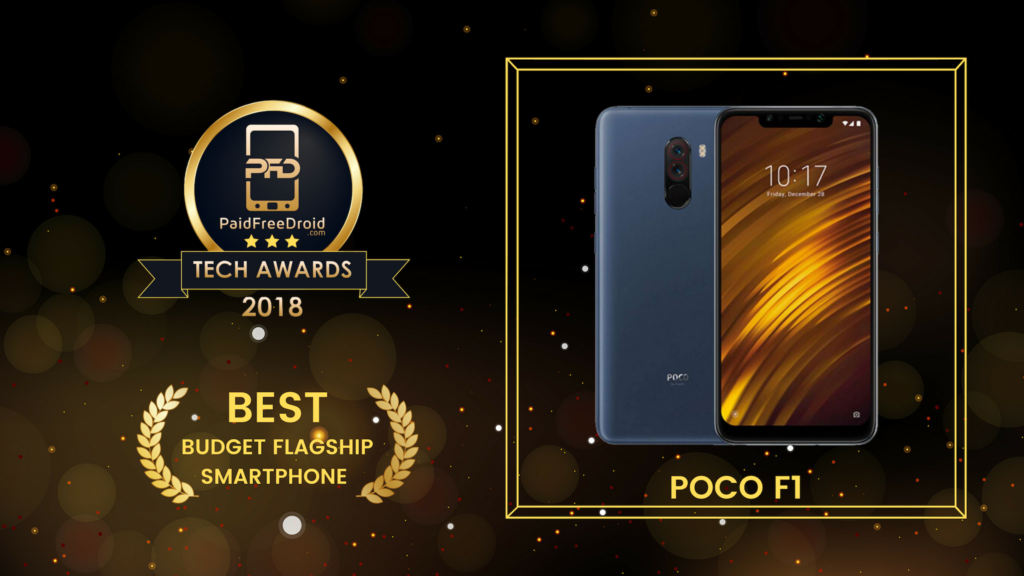 Best Budget Flagship Smartphone - Poco F1