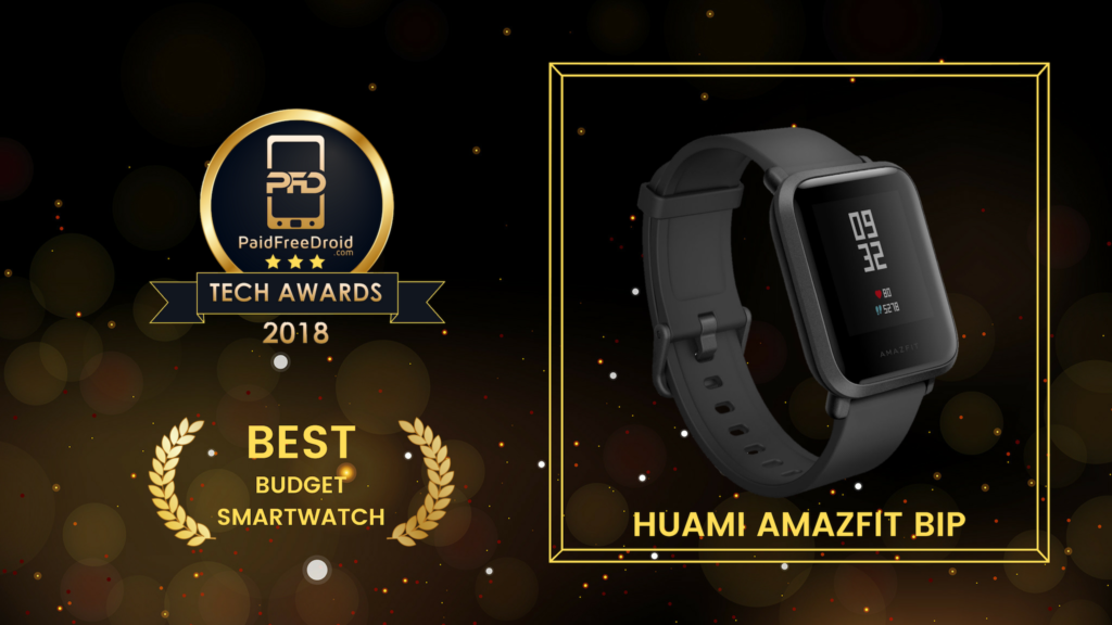 Best Budget Smartwatch - Huami Amazefit Bip