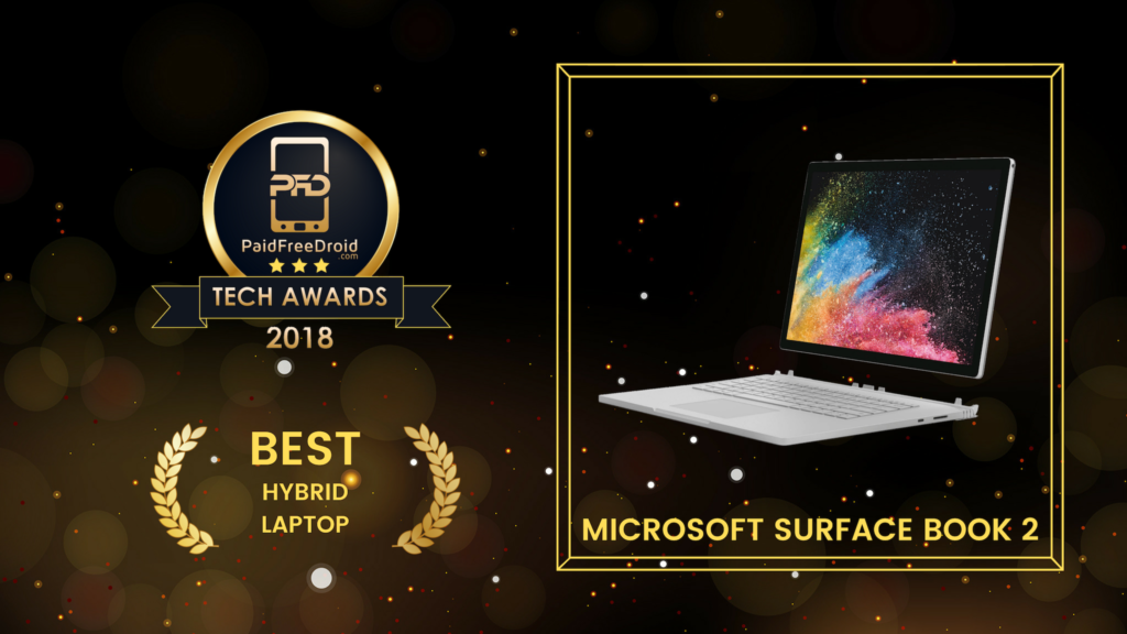 Best Hybrid Laptop - Microsoft Surface Book 2