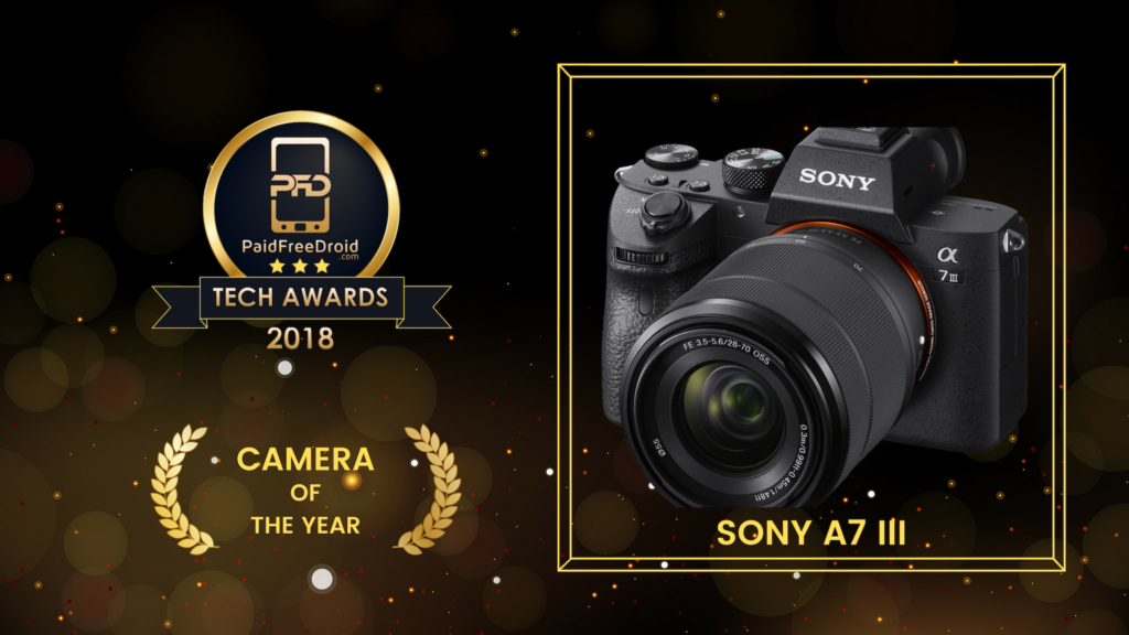 Camera Of The Year - Sony A7 III
