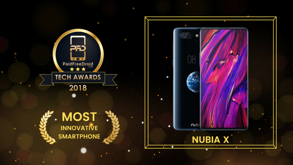 Most Innovative Smartphone - Nubia X