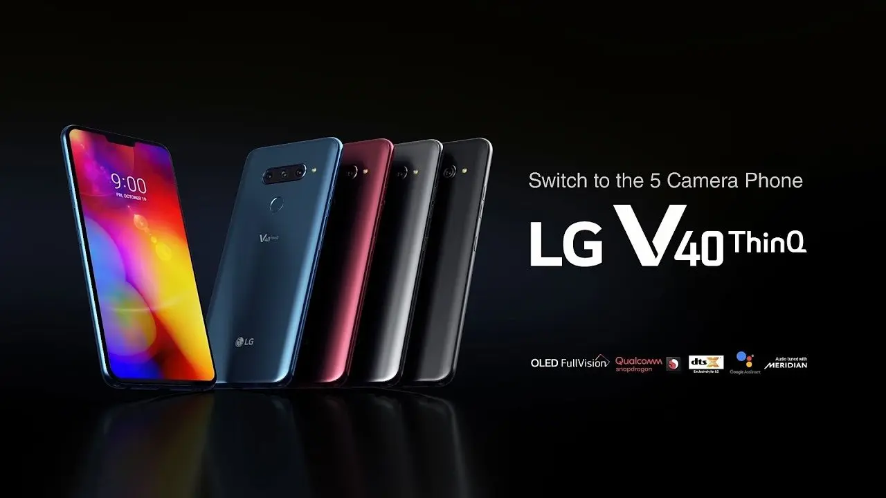 LG V40 ThinQ Launched in India