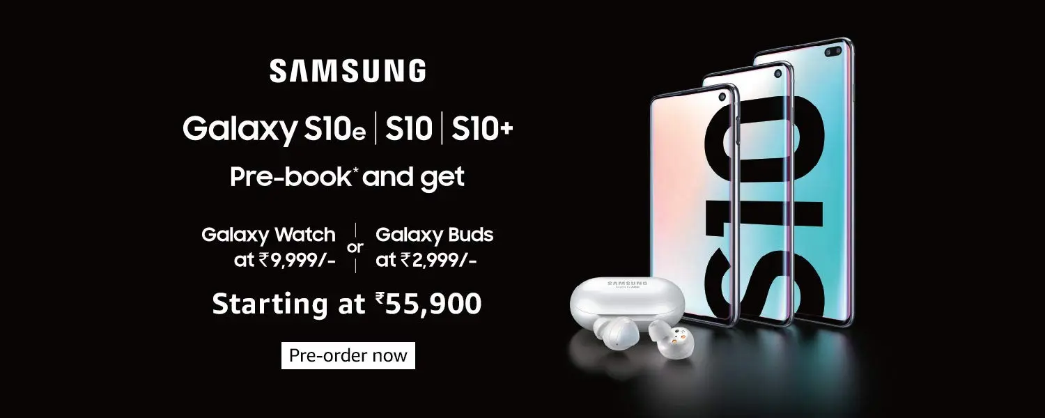 Galaxy S10 Price in India
