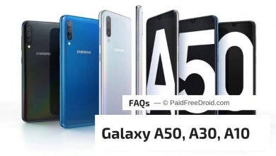 Galaxy A50-Galaxy A30-Galaxy A10 FAQs