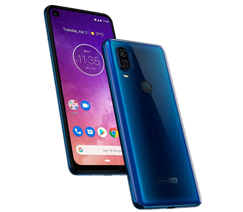 Motorola One Vision Sapphire Blue