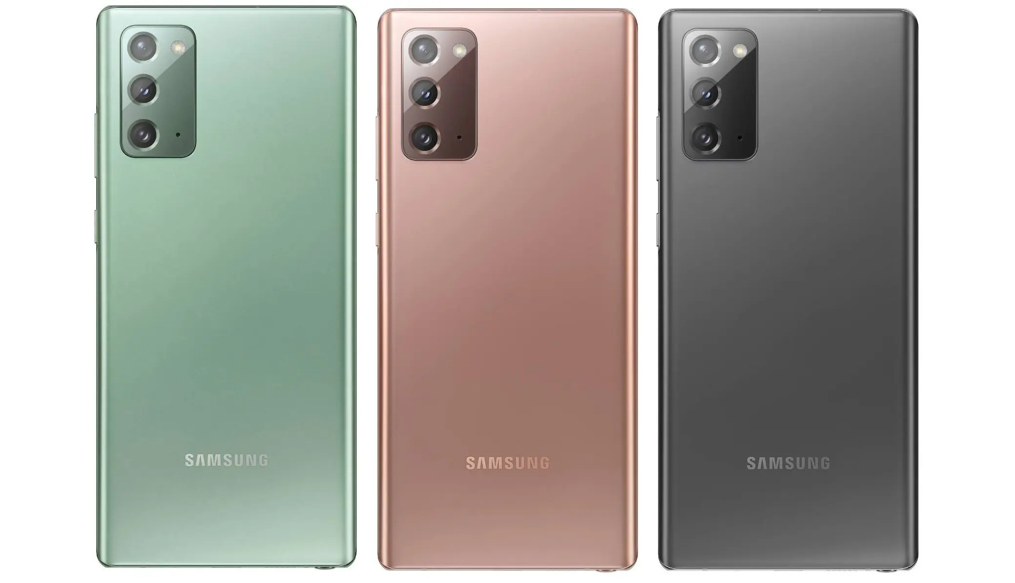 Samsung Galaxy Note20 Colors