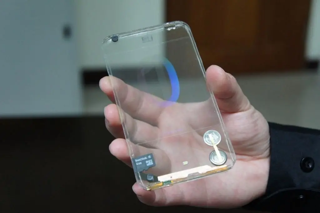 Polytron Transparent Phone