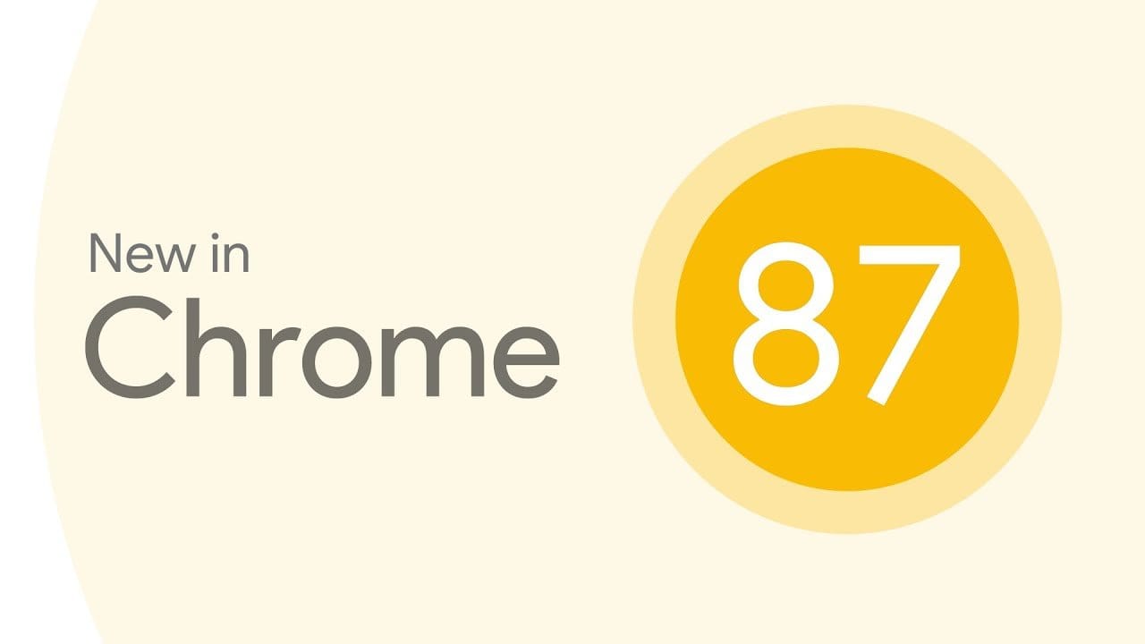 Google Chrome 87