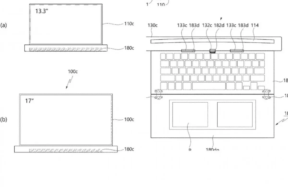 LG Rollable Laptop Patent 2