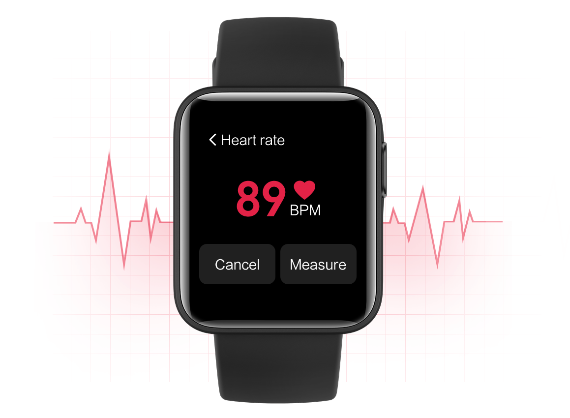 Mi Watch Lite Heart Rate Monitoring