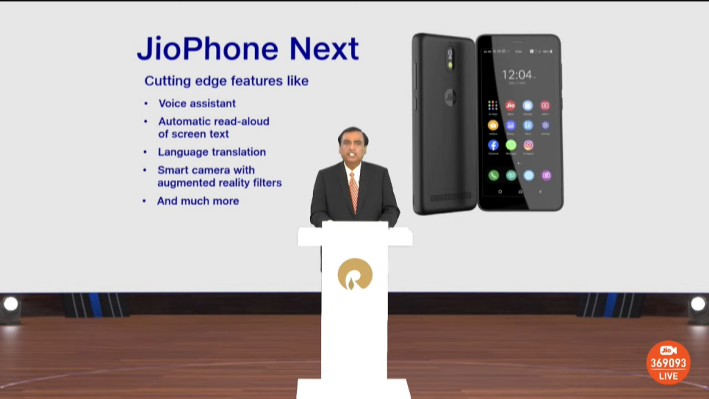 JioPhone Next Features