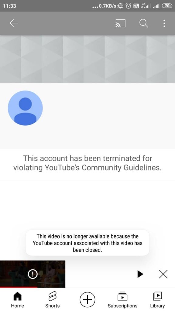 SET India YouTube Channel Terminated