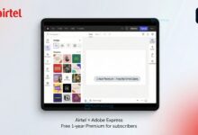 Airtel Adobe Express Premium offer