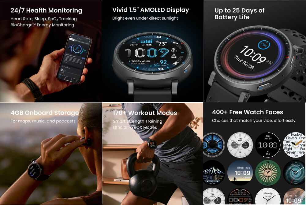 Amazfit Active Max Features