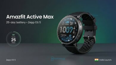Amazfit Active Max India
