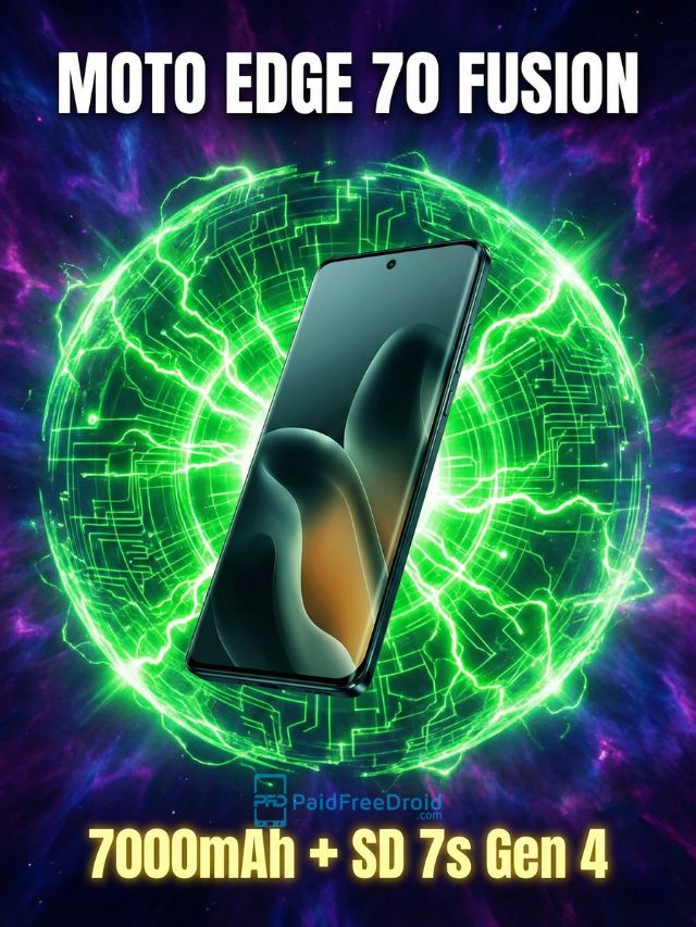 Motorola Edge 70 Fusion Leaked: 7000mAh Battery Beast!