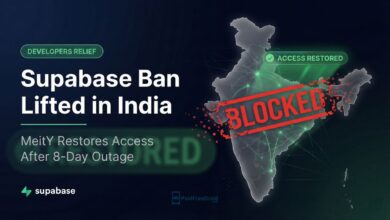 Supabase ban lifted in India