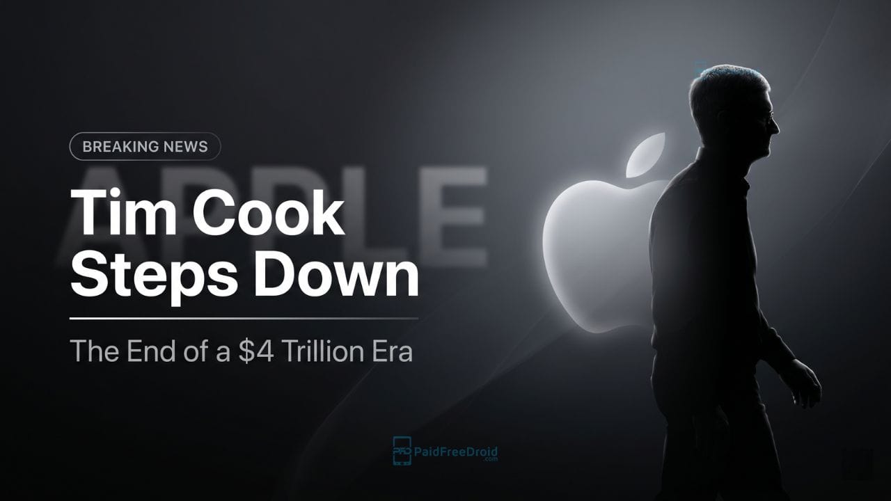 Col. Timothy Cook Tim Cook Steps Down as Apple CEO, John Ternus Takes Over