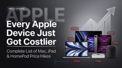 Apple price hike India full list