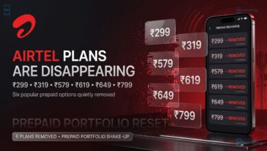 Airtel discontinued recharge plans 2026