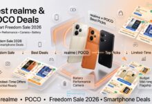 Flipkart Freedom Sale realme POCO deals