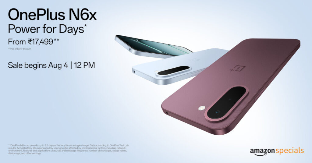 OnePlus N6x Amazon