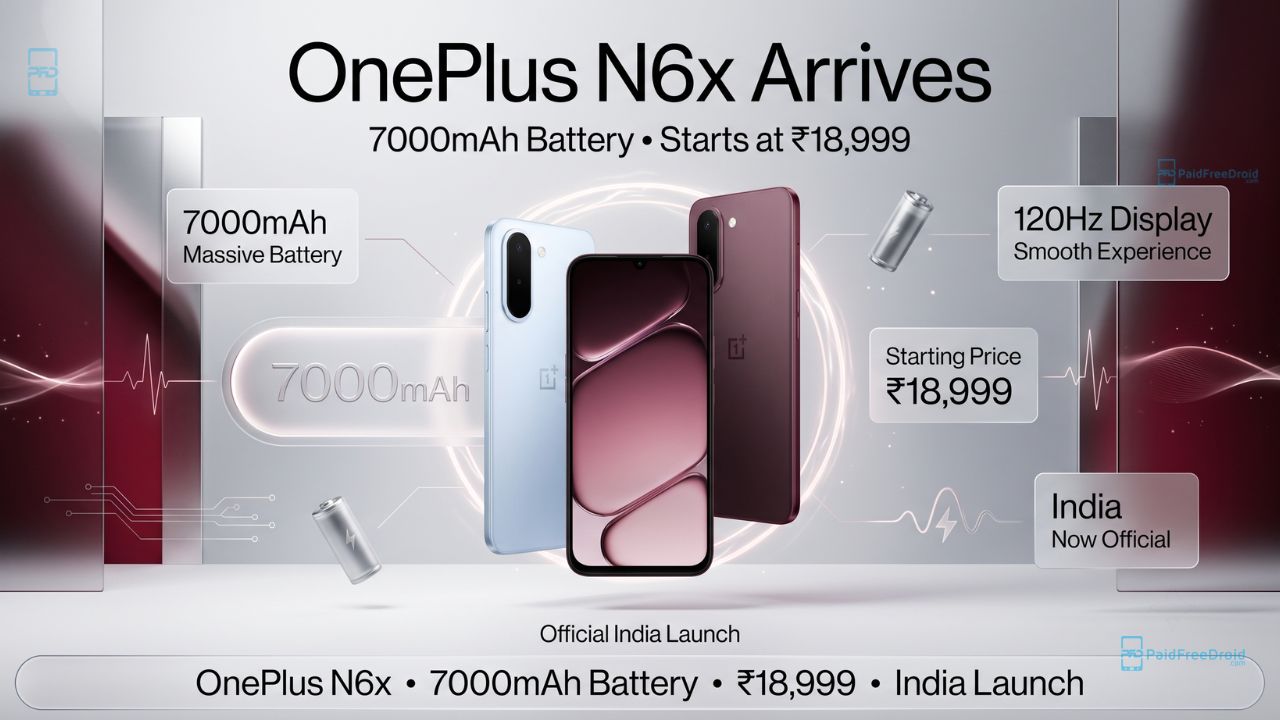 OnePlus N6x India launch