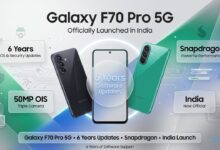 Samsung Galaxy F70 Pro 5G India launch
