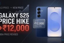 Samsung Galaxy S25 price hike India