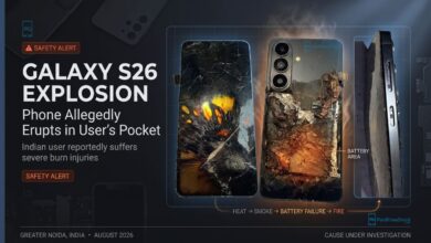 Samsung Galaxy explosion India