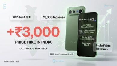 Vivo X300 FE price hike India