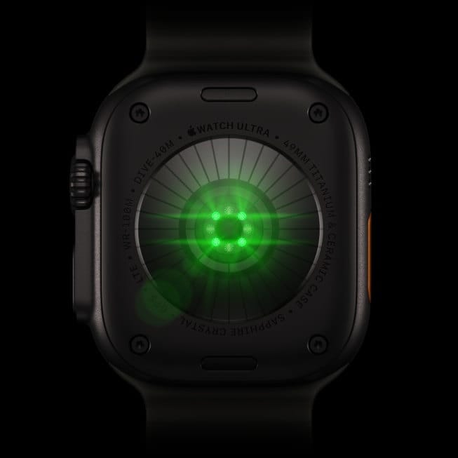 Apple Watch ultra 4 sensors