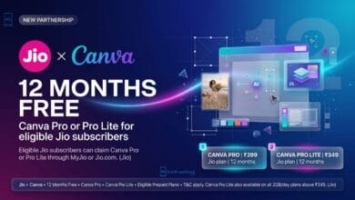 Jio Canva Pro partnership