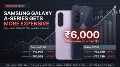 Samsung Galaxy A57 A37 price hike