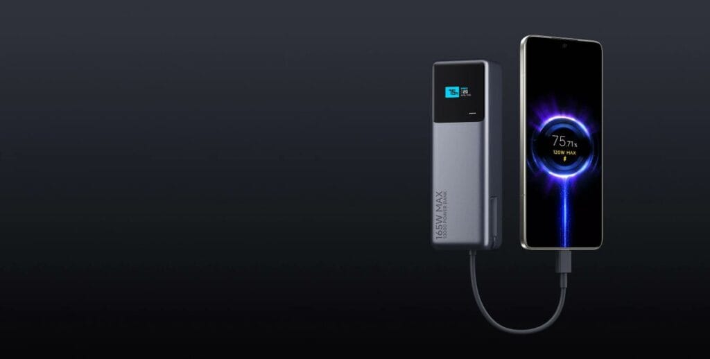 Xiaomi 165W power bank india
